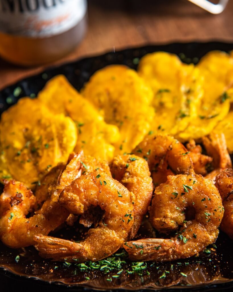 A close up of a plate of food on a table